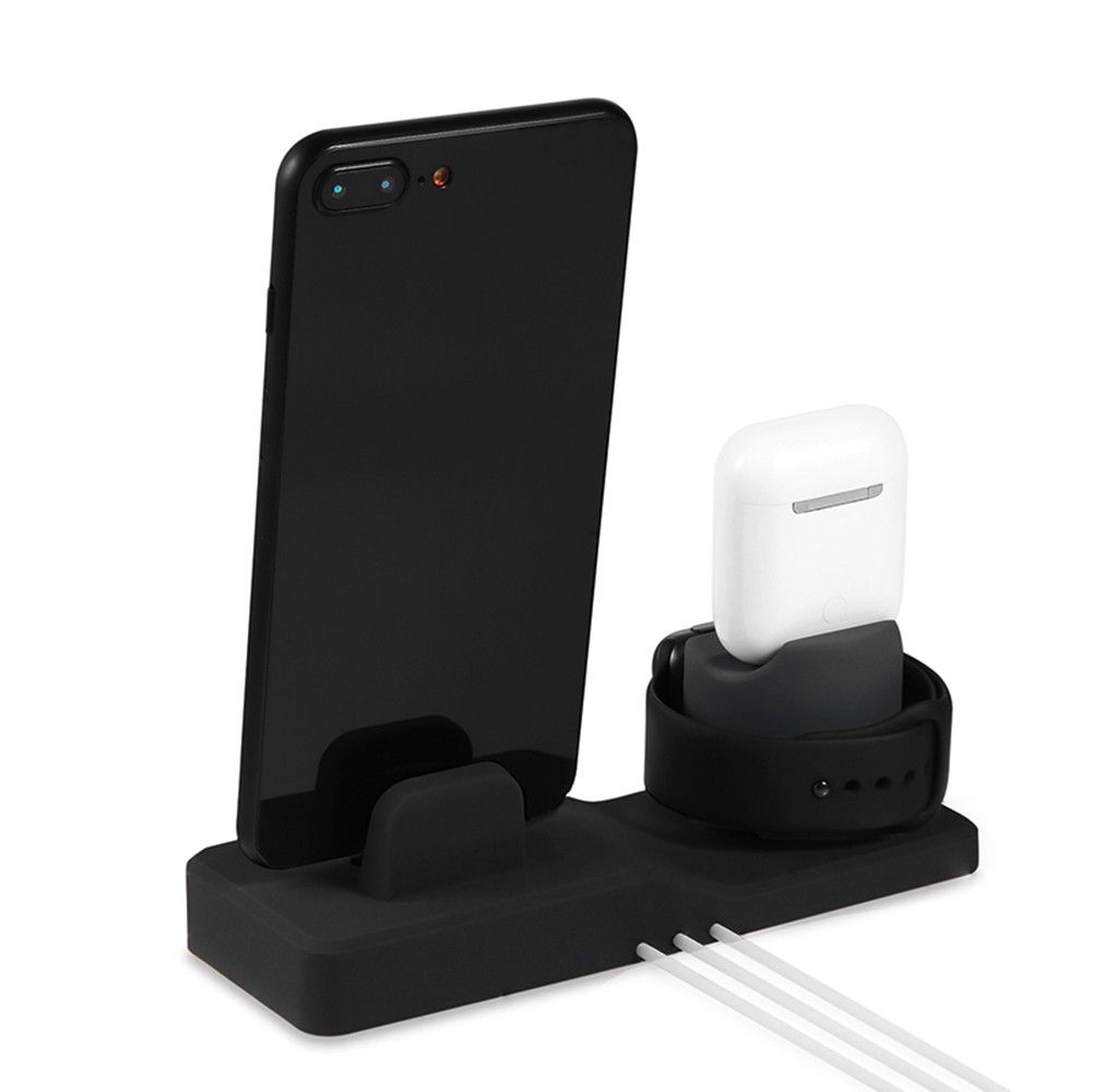 3-in-1 Silicone Stand Holder High-quality Charging Dock For