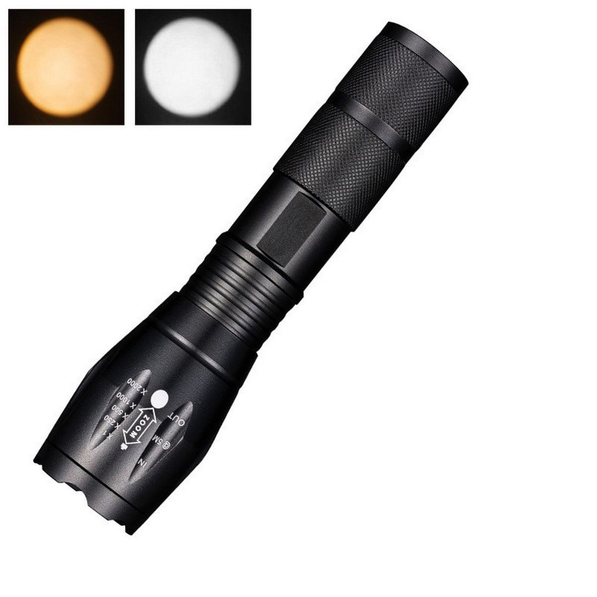 Camping Flashlight USB Charging LED Flashlight Camping Torchlight A