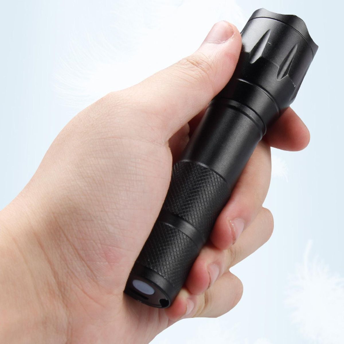 Camping Flashlight USB Charging LED Flashlight Camping Torchlight A