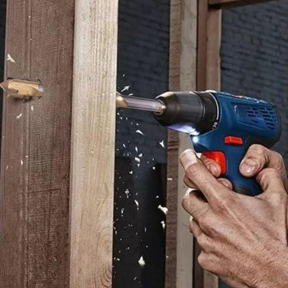 For Drilling Metal,Tile,Concrete,Brick,Glass,Plastic And Woo