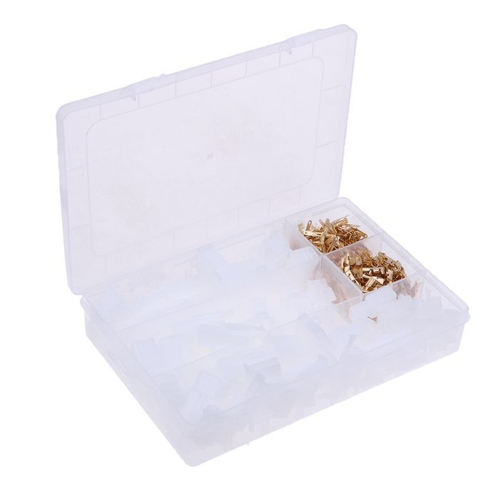 40Set Connector Plug Terminals 2/3/4/6Pin Way With Clear Box For