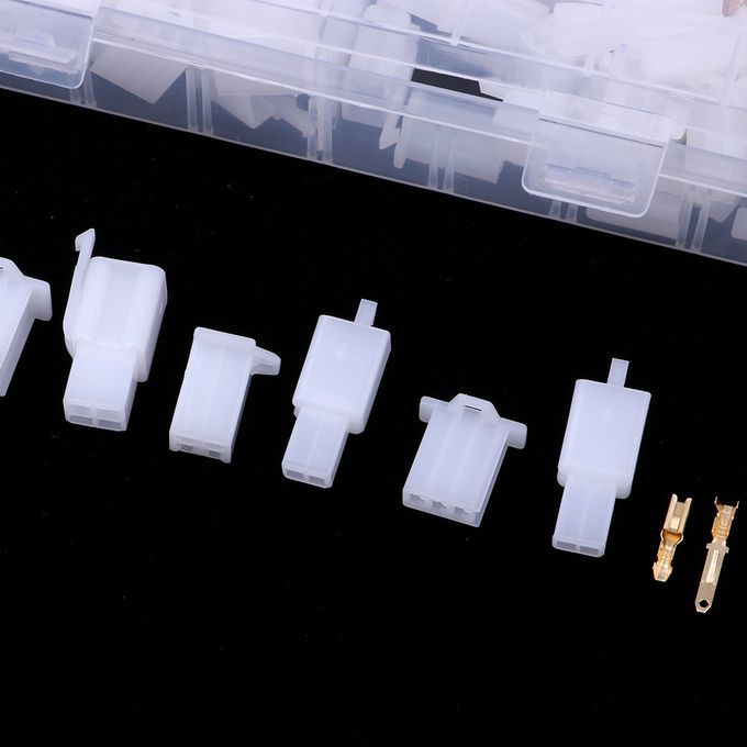 40Set Connector Plug Terminals 2/3/4/6Pin Way With Clear Box For