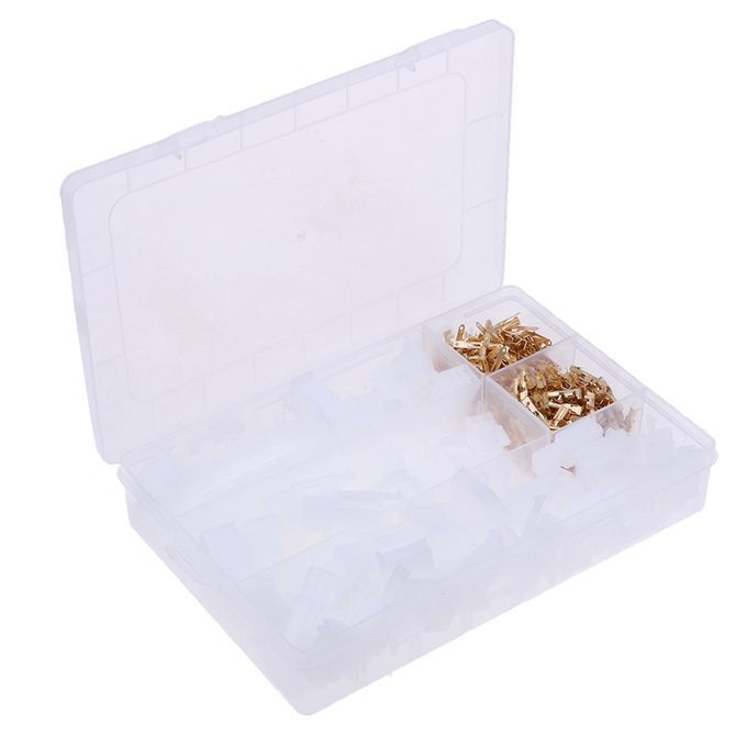 40Set Connector Plug Terminals 2/3/4/6Pin Way With Clear Box For