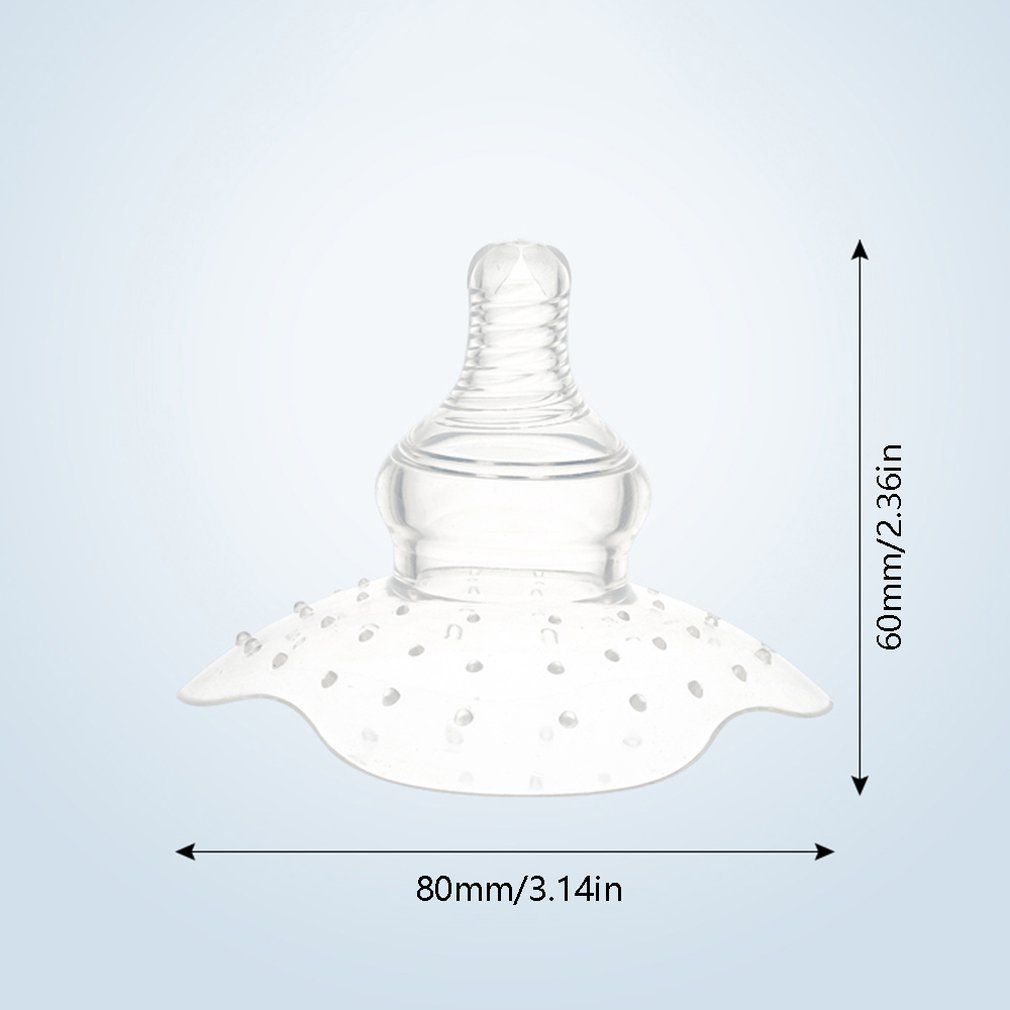 Silicone Contact Nipple Shield With Carrying Case For Breastfeeding Mother