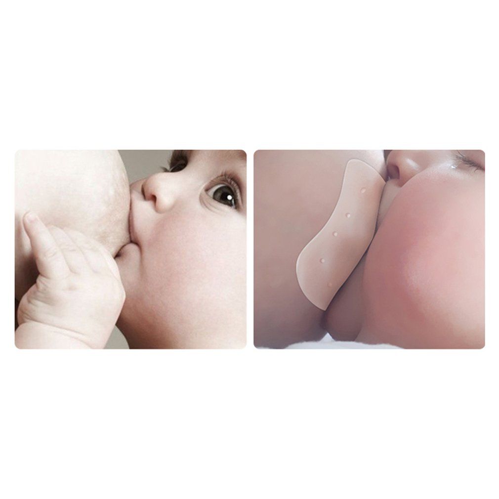 Silicone Contact Nipple Shield With Carrying Case For Breastfeeding Mother
