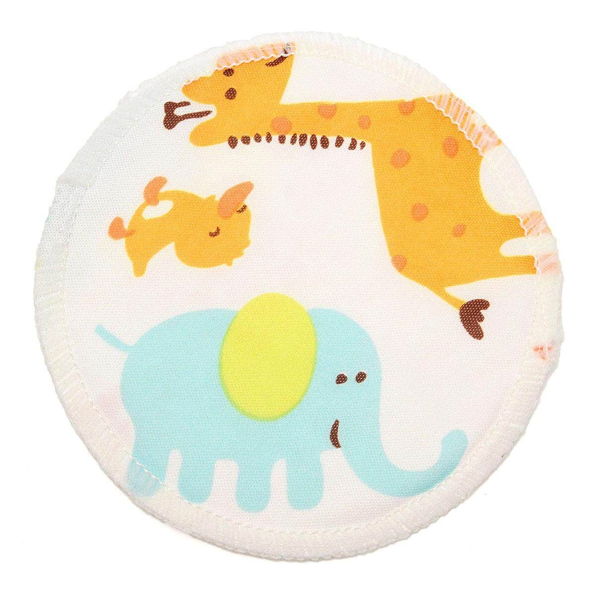 12x Bamboo Waterproof Leakproof Reusable Washable Nursing Breastfeeding Pads
