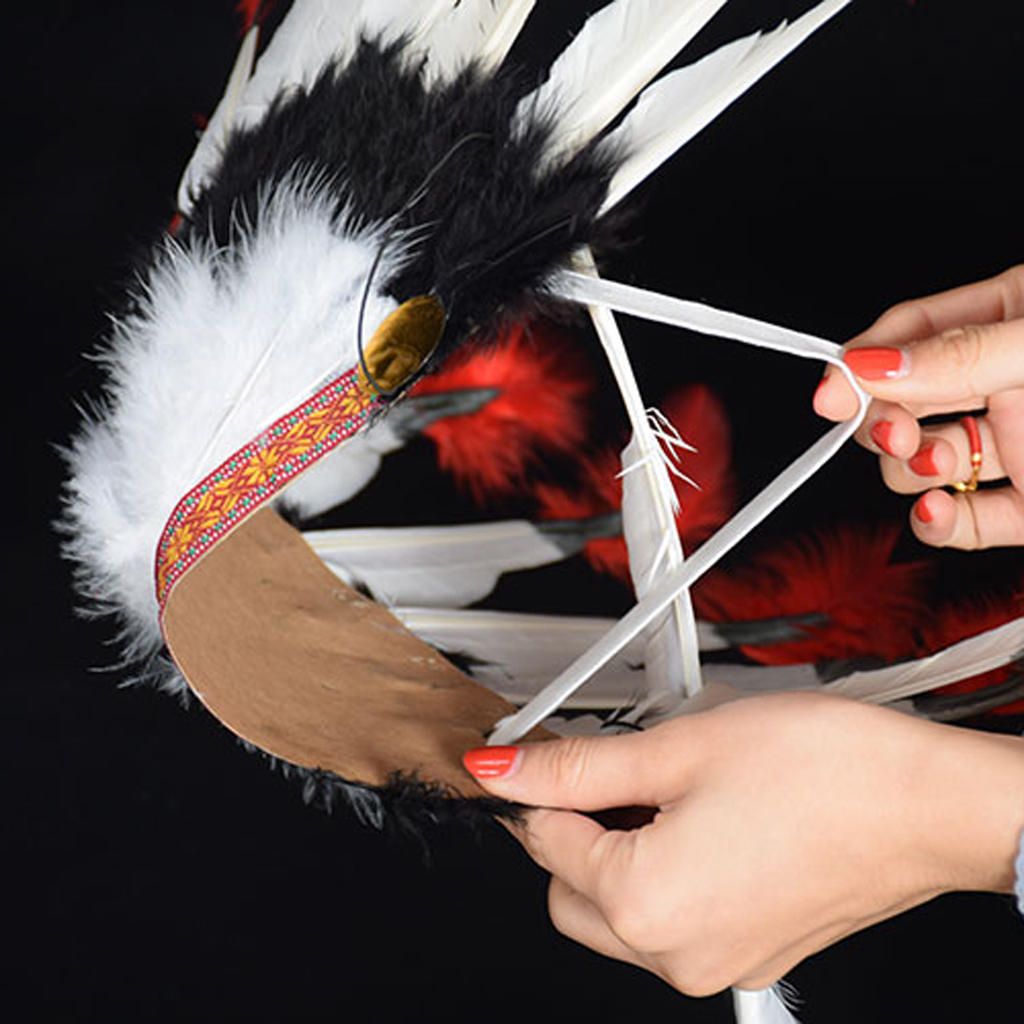 Lightweight Native American Indian Headdress