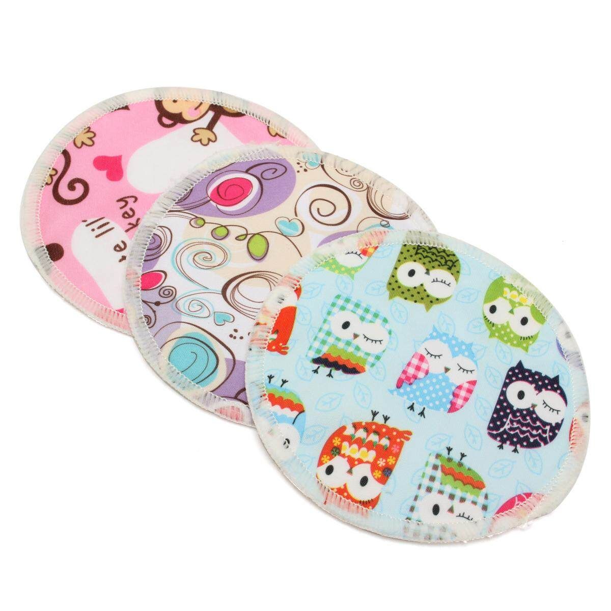12 Bamboo Fiber Waterproof Leakproof Anti-spill Nursing Breastfeeding Pads Mats