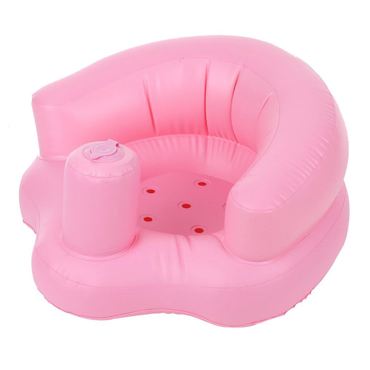 Seat Sofa Baby Learning To Sit Chair Pillow Cushion Sitting Inflatable Pink