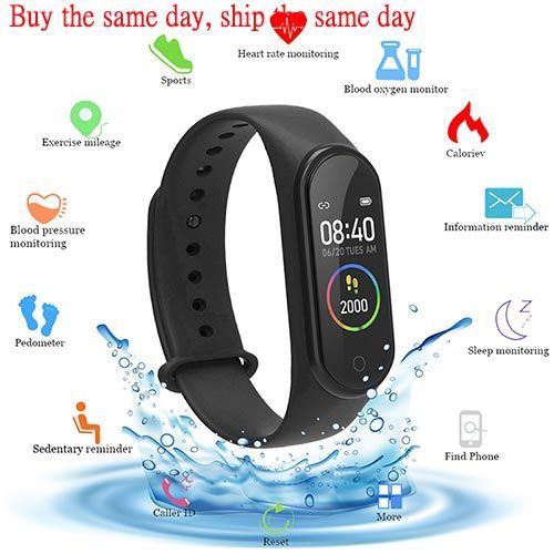 M5 Smart Bluetooth Bracelet For IOS&Android Waterproof