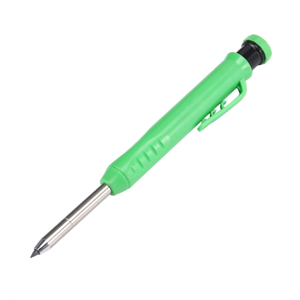 Solid Carpenter Pencil Set with 12 Refill Leads Kit for Wood