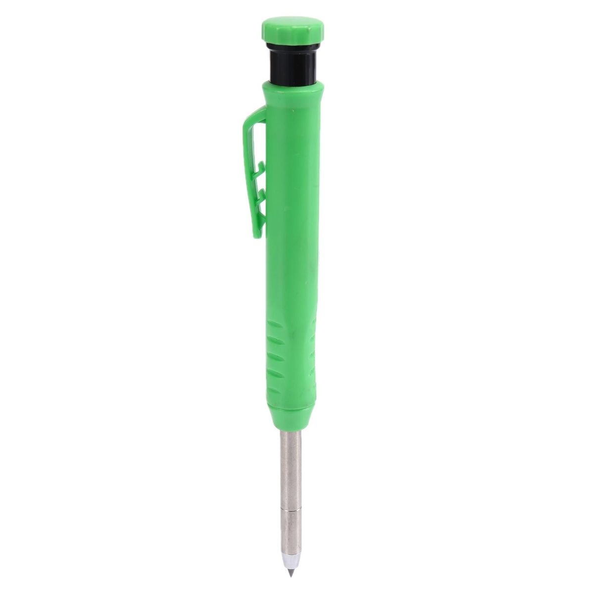 Solid Carpenter Pencil Set with 12 Refill Leads Kit for Wood