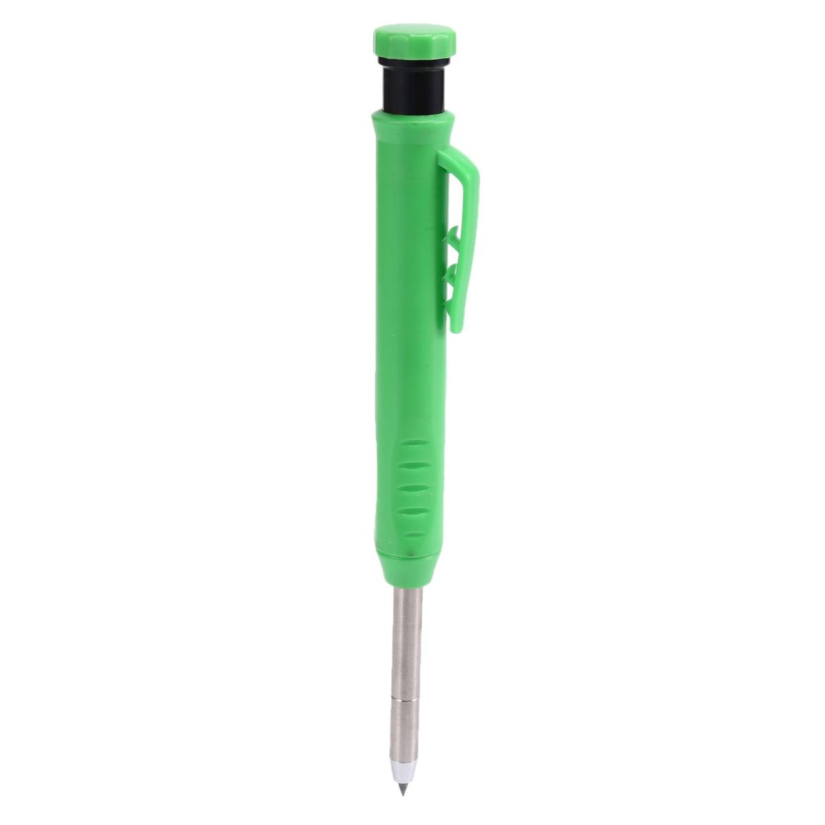 Solid Carpenter Pencil Set with 12 Refill Leads Kit for Wood
