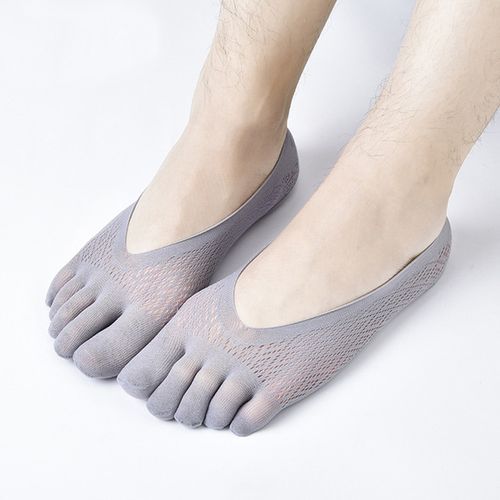 Mens Toe Socks No Show Socks Five Finger Socks Invisible Socks（6 Pairs）