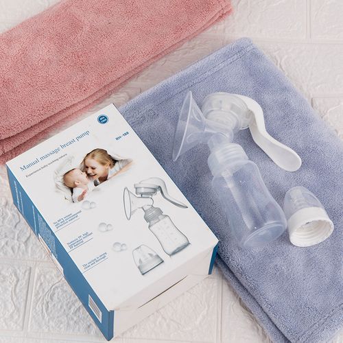 150ML 2 In 1 Massage Manual Breast Pump/Nursing Mother Breast Milk Pump