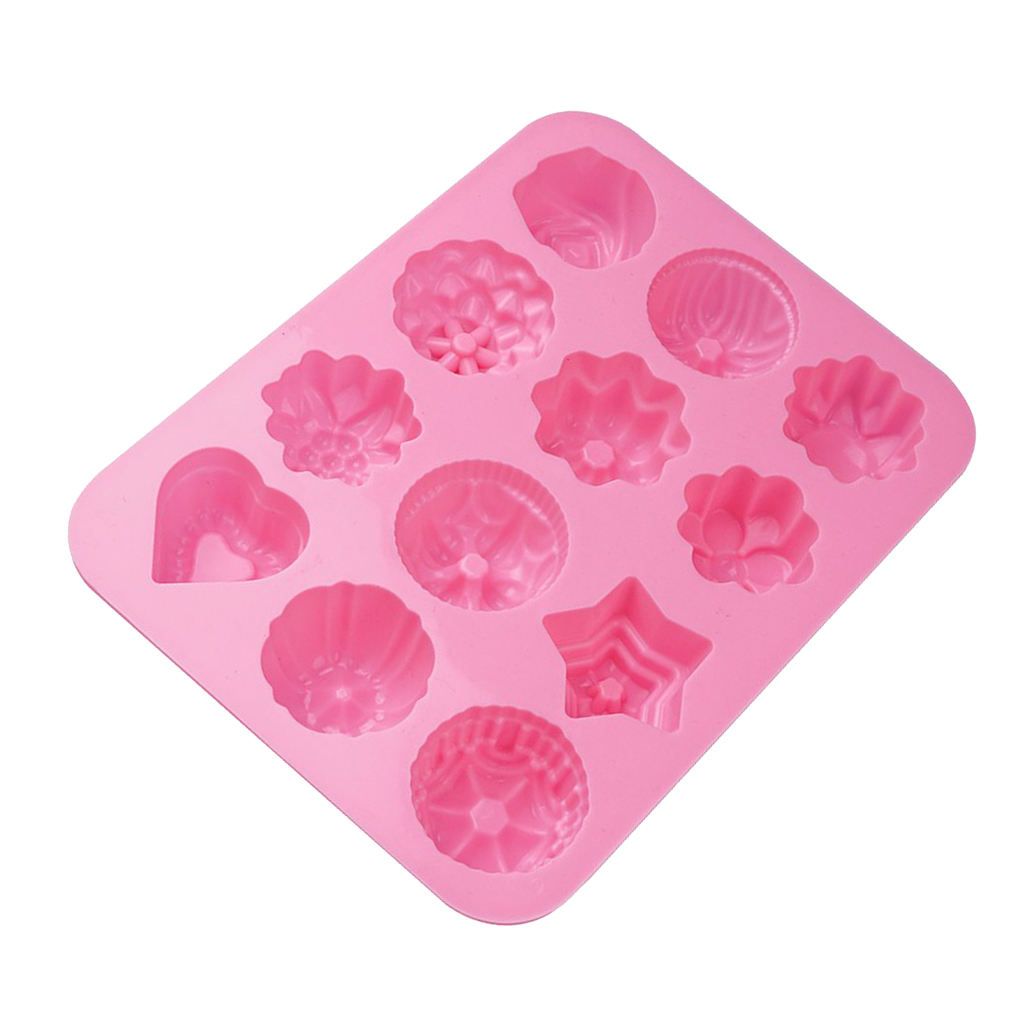 Silicone Fondant Mould Mini  Cake Pan Cake Decorating Baking Mold Tool