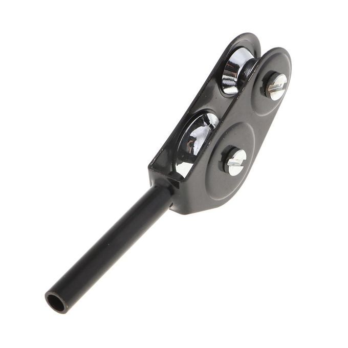 5x  Rod Double Roller Pole  Stainless Steel Tip-top