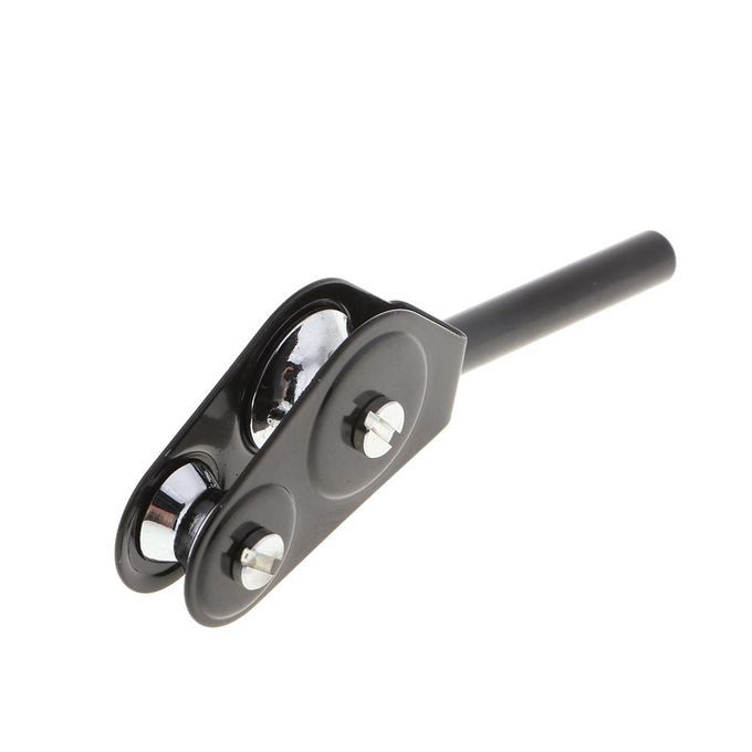 5x  Rod Double Roller Pole  Stainless Steel Tip-top
