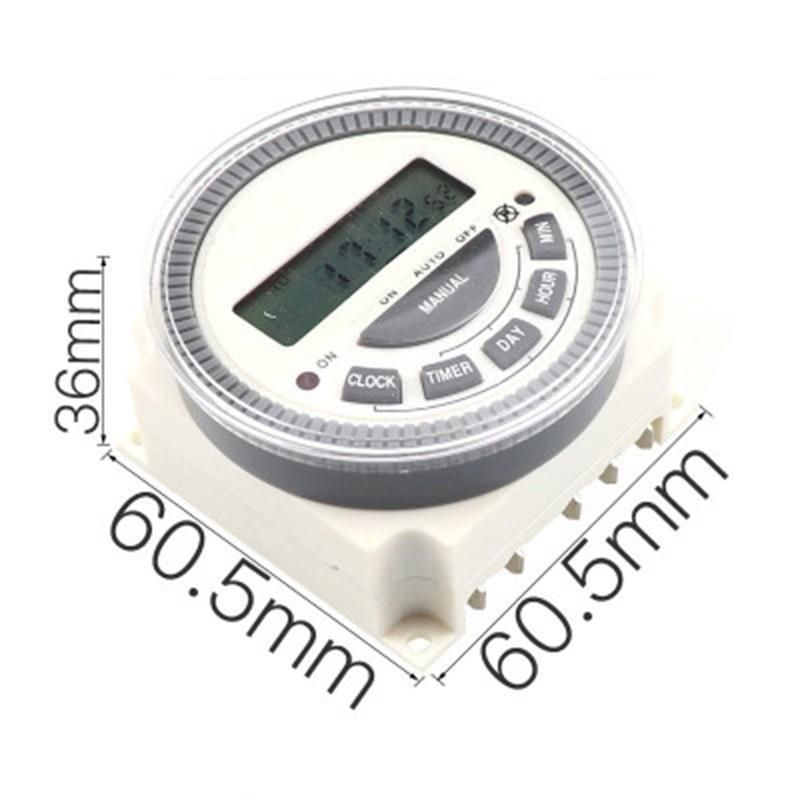 Programmable Timer Switch Relay Digital LCD Power Weekly CN3