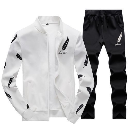Men's Tracksuit Set Jogger Sweatpants Sports Suit