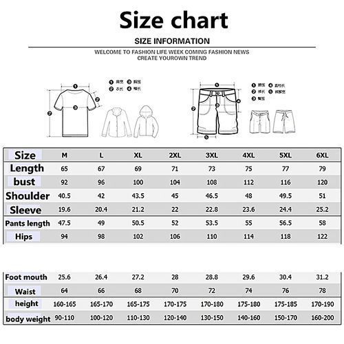 Men's Tracksuit Set Jogger Sweatpants Sports Suit