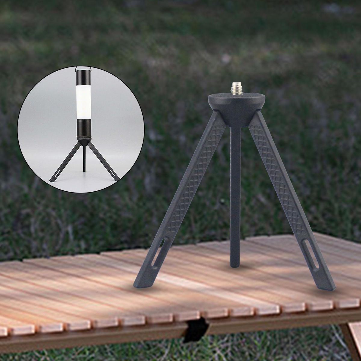 Mobile Phone Tripod Lightweight Mini Tripod Black