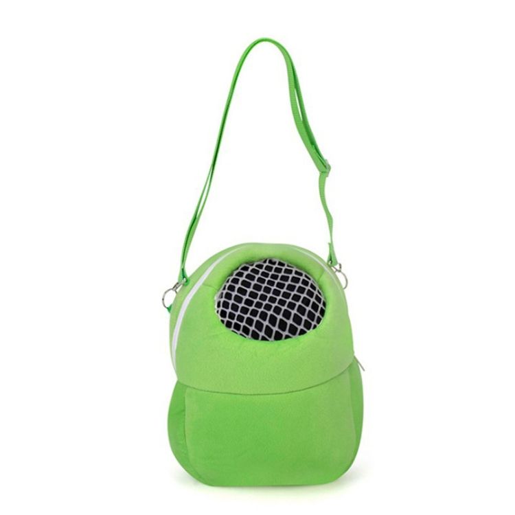 Pet Bag Small Pet Hamster Carrier Pure Color Leash Travel Bag