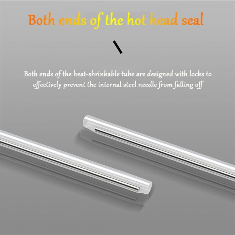 100pcs/pack 60mm Optical Fiber Heat Shrinkable Tube 60mm Single Pin