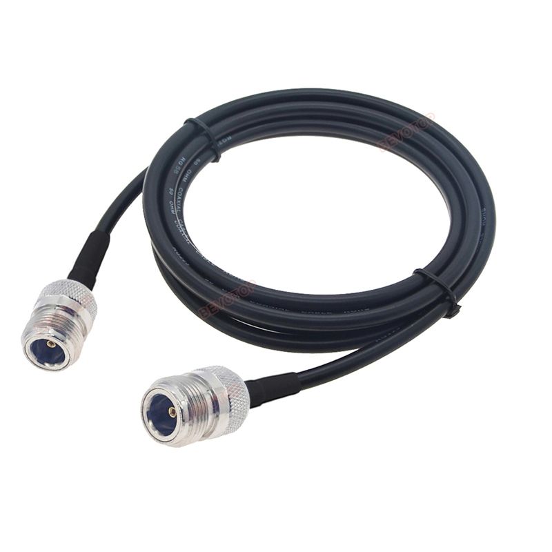N Female To N Female RG58 Coaxial Cable, Cable Length:1.5m
