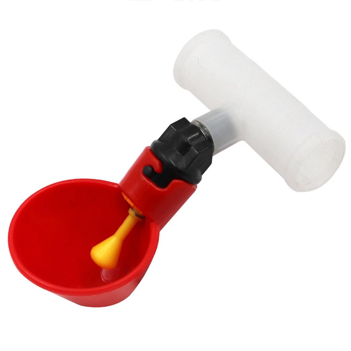 Automatic Filling Poultry Waterer Cups for Auto Watering Drinker System for Chickens, Ducks, Geese, Turkeys Etc. 6Pcs