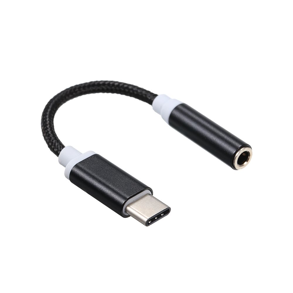 Type-C To Jack 3.5mm AUX Audio Cable Converter Adapter