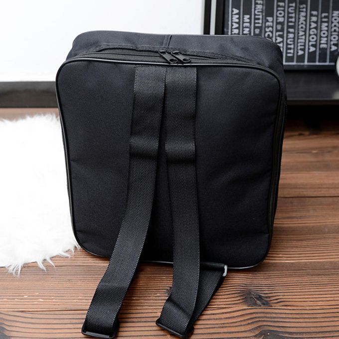 Black Oxford Cloth Case Storage Gig Bag For Accordion 8 Bass