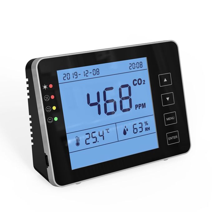 Indoor Portable CO2 Detector Multifunctional Home Air
