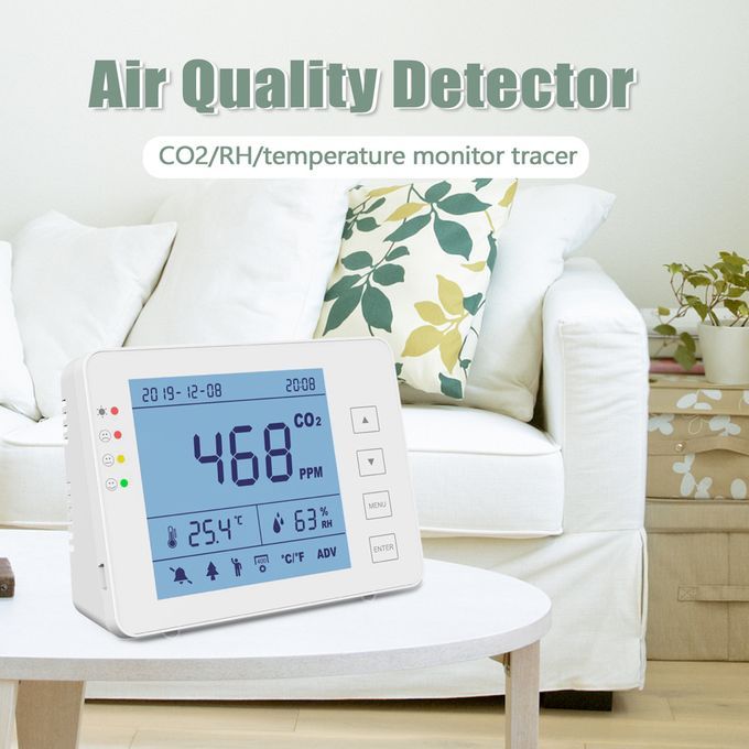 Indoor Portable CO2 Detector Multifunctional Home Air