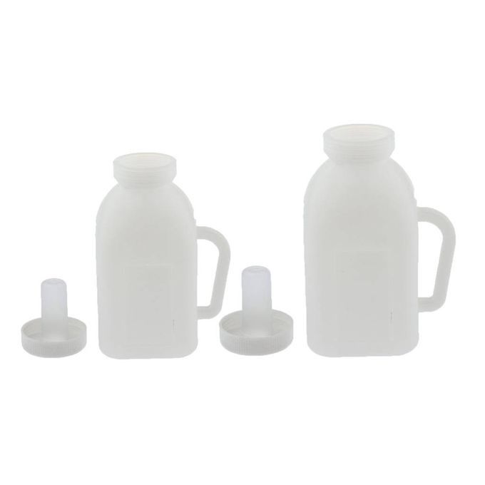1L/2L Calf Nursing Bottle Feeding Bottle With Handle And  Easy