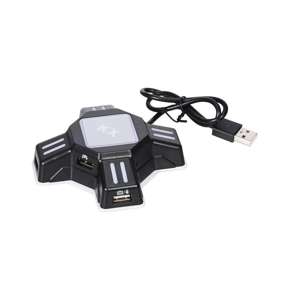KX Adapter USB Mobile Gaming Keyboard And Mouse Converter