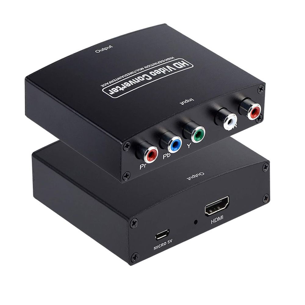 YPbPr To HD Converter High-definition Compatibility Audio