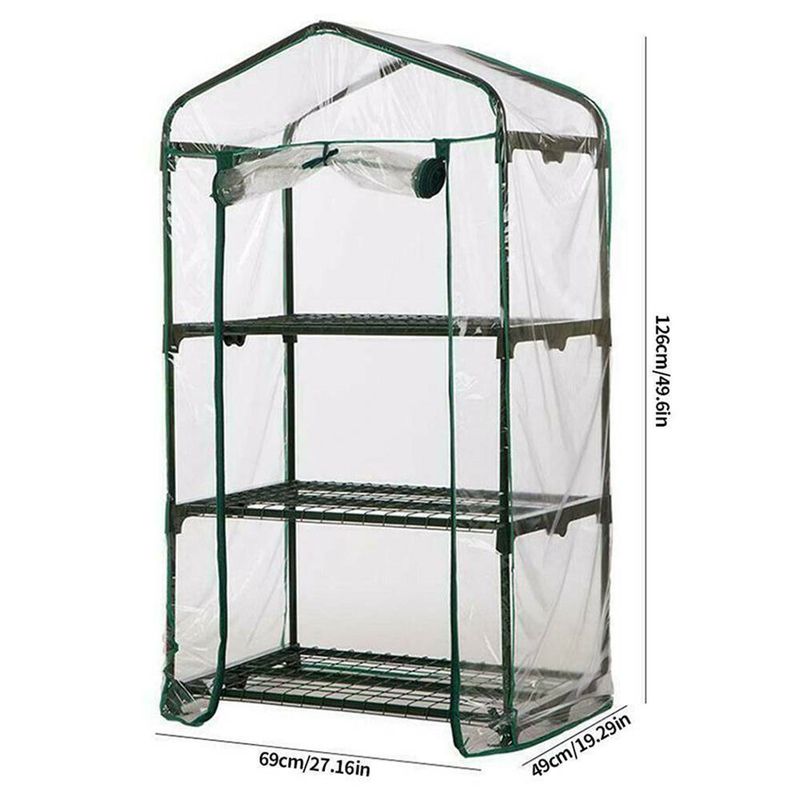 Growing Tents Plant Grow Bags Greenhouse Garden Seedling Green House PVC Cover-126