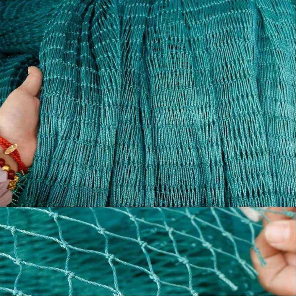 12 Strands Heavy Anti Bird Netting Garden Crops Protective Fencing Balcony Mesh Cat Dog-2Mx10M