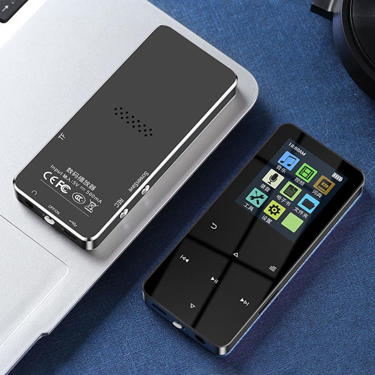 Alarm Clock Mp3 Player Wireless Sound Oasis 16gb Bluetooth Mp3 Player Black