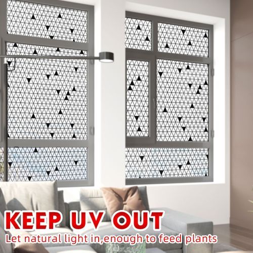 60x200cm PVC Window Film Glass Decorative UV Window Sticker