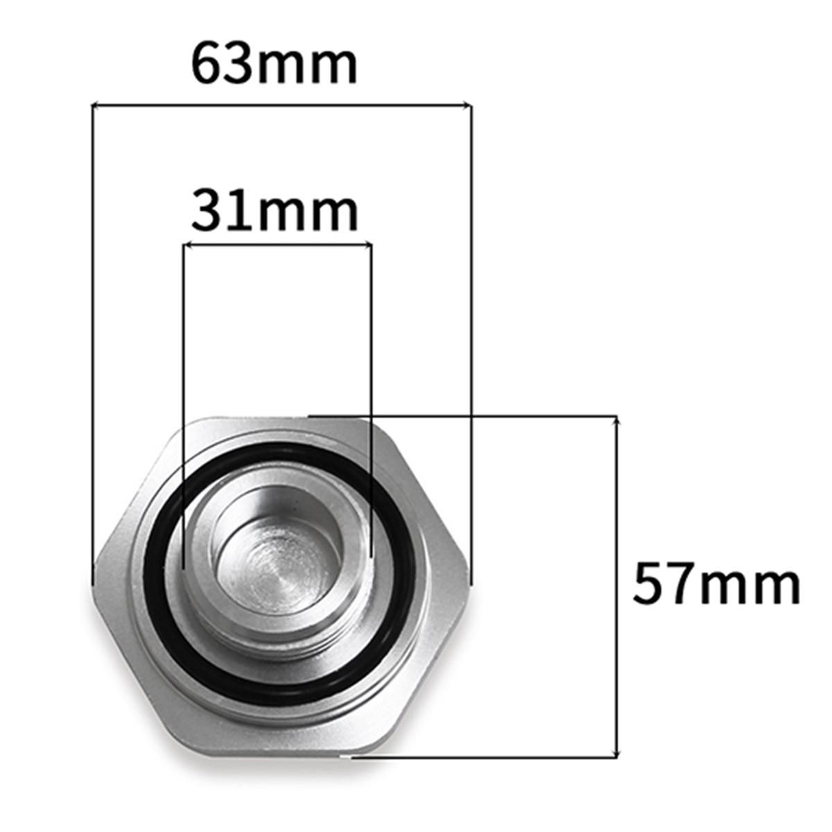 Aluminum Hex Oil Cap Cover for Ford Mustang 1979-2004