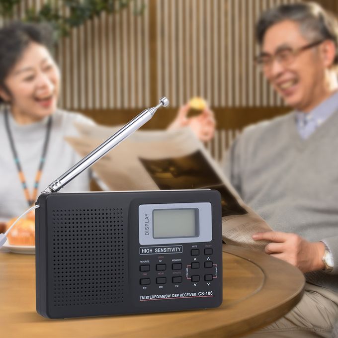 Portable FM / AM / SW Radio Digital Stereo Receiver