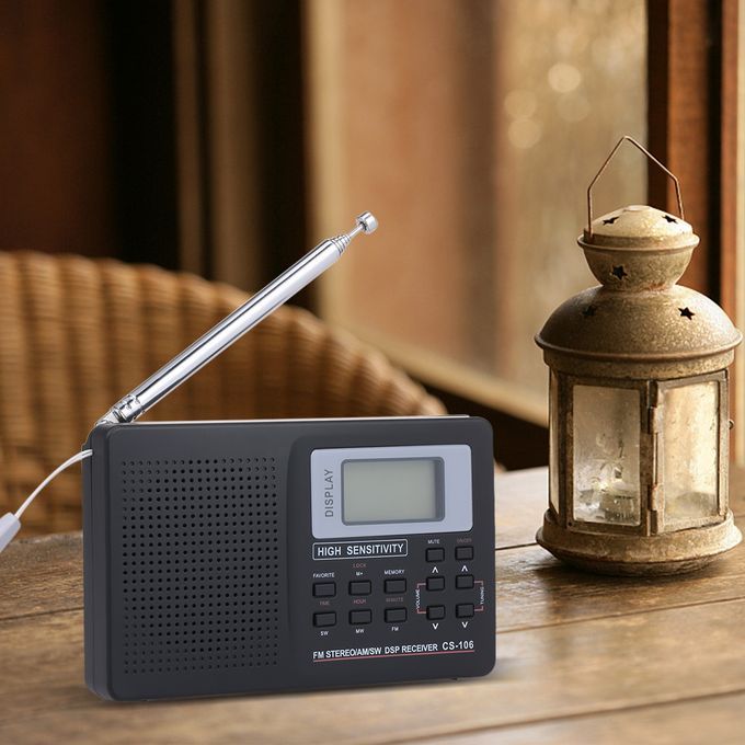 Portable FM / AM / SW Radio Digital Stereo Receiver