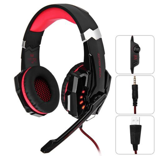 KOTION Gaming Headset 3.5mm Gaming Headset For PS4 And PC