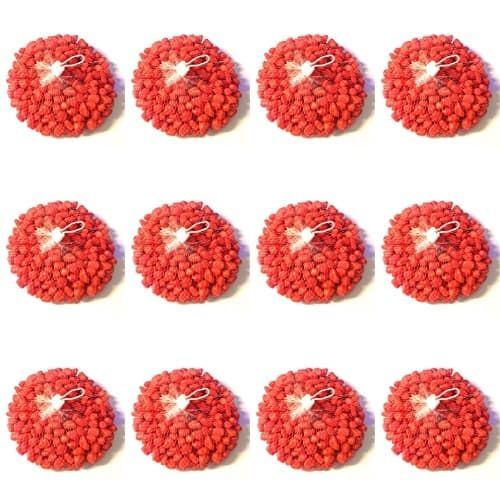 Colored Stone For Vases- 500g Per Pack X 12 - Red