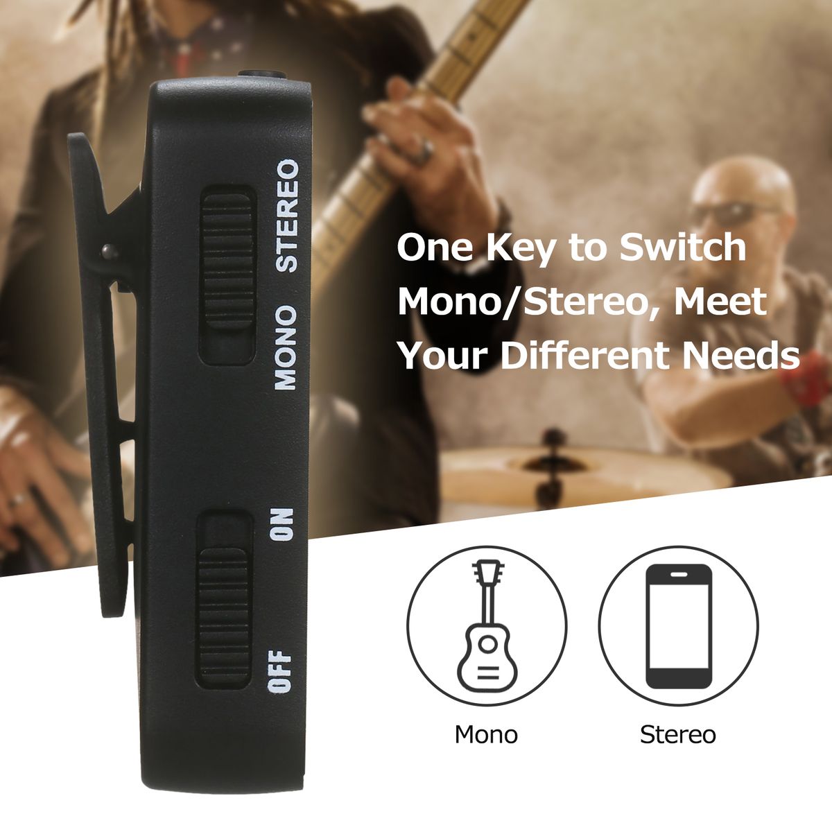 Wp-10 2.4Ghz Wireless Earphone Monitor Transmission