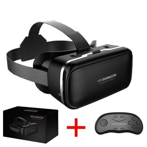 Virtual Reality 3D Panoramic Mirror VR Glasses + Controller