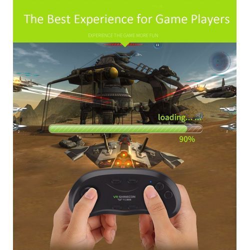 Virtual Reality 3D Panoramic Mirror VR Glasses + Controller