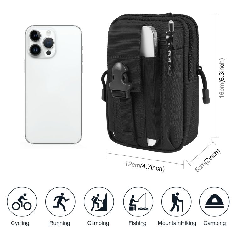 Hiking Belt Waist Bag Phone Pocket